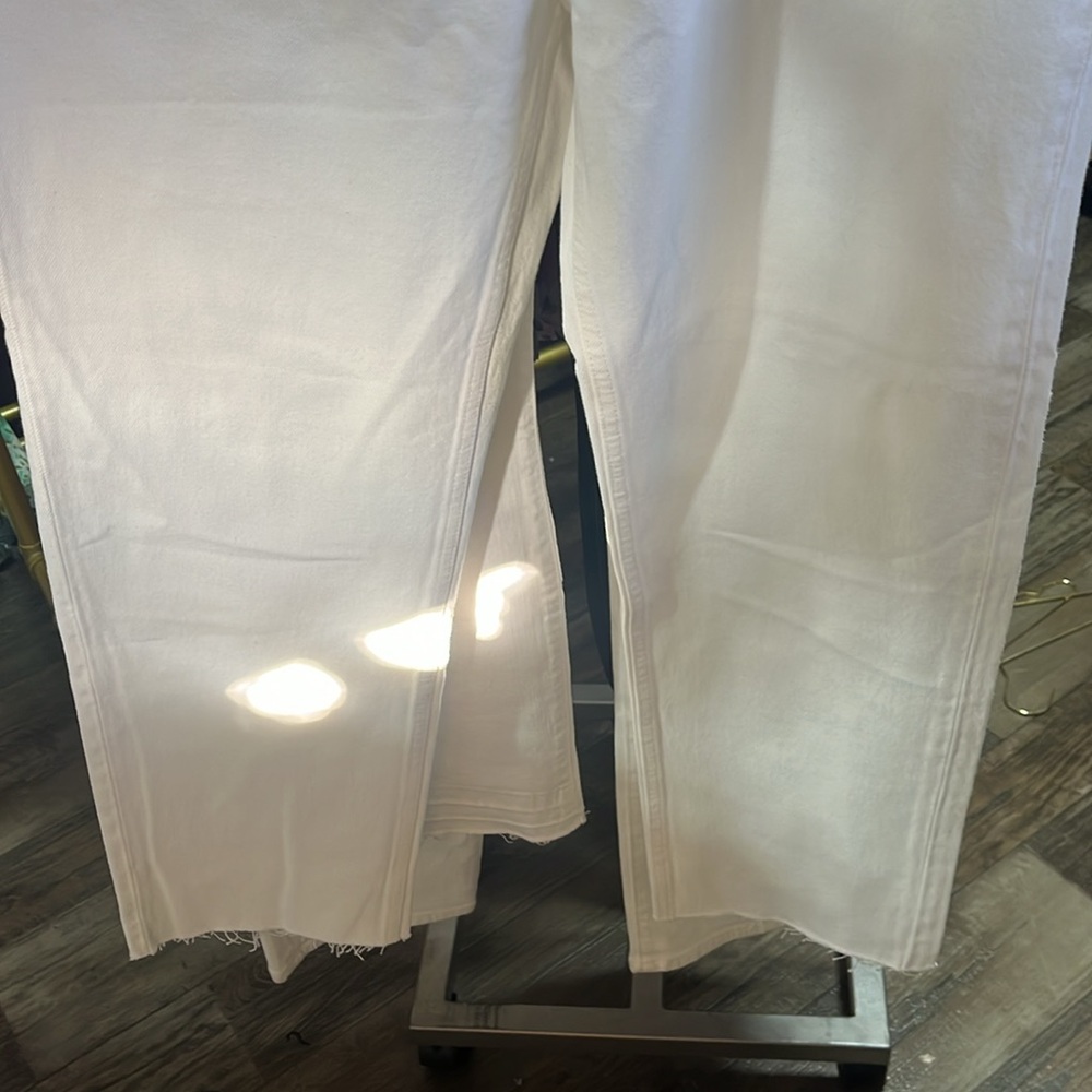 Size 30 Re/Done White Jeans - Picture 2 of 3